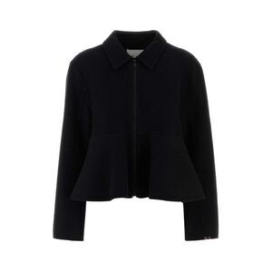 Extreme Cashmere Women Black Flannel Jacket